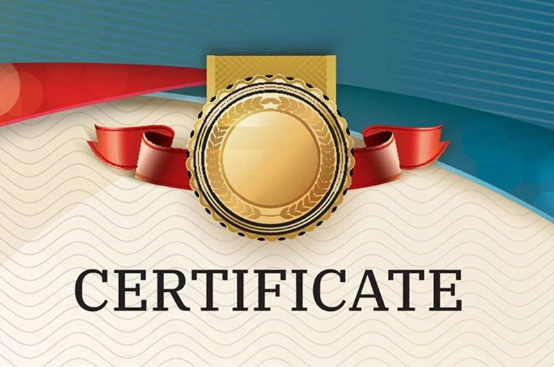 certificate certificate