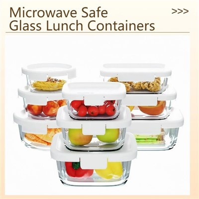 oven safe glass containers with lids 1500ml